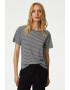 Marks & Spencer Tricou din amestec de modal si in cu model - Pled.ro