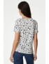 Marks & Spencer Tricou din bumbac cu model abstract - Pled.ro