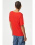 Marks & Spencer Tricou din in si modal cu decolteu in V - Pled.ro