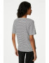 Marks & Spencer Tricou din in si modal cu model in dungi - Pled.ro