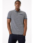 Marks & Spencer Tricou polo slim fit cu model in dungi si buzunar pe piept - Pled.ro