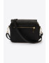 Massimo Castelli Geanta crossbody de piele cu aspect granulat - Pled.ro