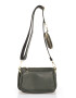 Massimo Castelli Geanta crossbody de piele cu aspect granulat - Pled.ro