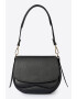 Massimo Castelli Geanta crossbody de piele cu clapa - Pled.ro