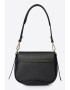 Massimo Castelli Geanta crossbody de piele cu clapa - Pled.ro