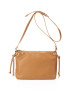 Massimo Castelli Geanta crossbody de piele cu fermoar - Pled.ro