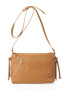 Massimo Castelli Geanta crossbody de piele cu fermoar - Pled.ro