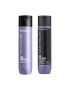 Matrix Set 2 produse profesionale pentru neutralizarea reflexelor nedorite ale parului blond SO Silver: Sampon 300 ml + balsam 300 ml - Pled.ro