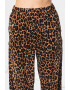 Max&Co Pantaloni cu croiala ampla si animal print Accetto - Pled.ro