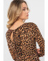 Max&Co Rochie evazata cu animal print - Pled.ro