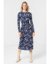 Max&Co Rochie midi cu imprimeu floral si abstract - Pled.ro