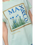 Max&Co Tricou de bumbac cu imprimeu grafic - Pled.ro