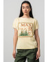 Max&Co Tricou de bumbac cu imprimeu grafic - Pled.ro