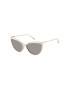 Max Mara Ochelari de soare cat-eye cu accente discrete metalice - Pled.ro