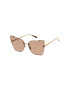 Max Mara Ochelari de soare cat-eye cu rama metalica - Pled.ro