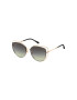 Max Mara Ochelari de soare cat-eye rotunjiti cu strasuri - Pled.ro