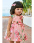 Mayoral Rochie baby-doll cu model floral - Pled.ro