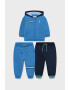 Mayoral Set de pantaloni sport si hanorac cu fermoar - 3 piese - Pled.ro