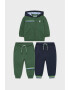 Mayoral Set de pantaloni sport si hanorac cu fermoar - 3 piese - Pled.ro