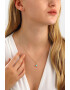 Mek's Jewels Colier de argint veritabil 925 cu pandantiv soare din opal - Pled.ro