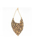 Meli Melo Colier din plasa maleabila cu model animal print Paris - Pled.ro