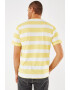 Mexx Tricou slim fit de bumbac cu model in dungi - Pled.ro