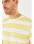 Mexx Tricou slim fit de bumbac cu model in dungi - Pled.ro