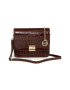 Mia Tomazzi Geanta crossbody din piele cu aspect de piele de crocodil Baguttino - Pled.ro