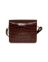 Mia Tomazzi Geanta crossbody din piele cu aspect de piele de crocodil Baguttino - Pled.ro