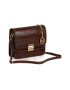 Mia Tomazzi Geanta crossbody din piele cu aspect de piele de crocodil Baguttino - Pled.ro