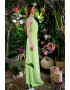 MIAU by Clara Rotescu Rochie maxi cu model uni Mojito - Pled.ro