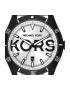 Michael Kors Ceas barbatesc Otel/cauciuc Alb/negru - Pled.ro