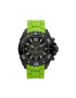 Michael Kors Ceas barbati Otel/Cauciuc 47mm Verde/Negru - Pled.ro