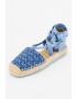 Michael Kors Espadrile cu aspect de denim Yara - Pled.ro