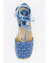 Michael Kors Espadrile cu aspect de denim Yara - Pled.ro