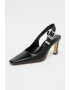 Michael Kors Pantofi slingback din piele cu model crapat si toc Darrington - Pled.ro