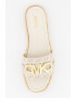 Michael Kors Papuci-espadrile de piele ecologica cu imprimeu logo Izzy - Pled.ro