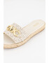 Michael Kors Papuci-espadrile de piele ecologica cu imprimeu logo Izzy - Pled.ro