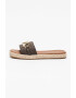 Michael Kors Papuci-espadrile de piele ecologica cu imprimeu logo Izzy - Pled.ro