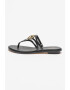 Michael Kors Papuci flip-flop cu aspect lucios Hampton - Pled.ro