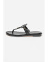 Michael Kors Papuci flip-flop din piele cu logo Aubrey - Pled.ro