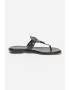 Michael Kors Papuci flip-flop din piele cu logo Aubrey - Pled.ro