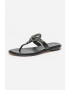 Michael Kors Papuci flip-flop din piele cu logo Aubrey - Pled.ro