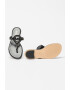 Michael Kors Papuci flip-flop din piele cu logo Aubrey - Pled.ro