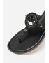 Michael Kors Papuci flip-flop din piele cu logo Aubrey - Pled.ro