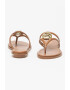 Michael Kors Papuci flip-flop din piele cu logo metalic Hampton - Pled.ro