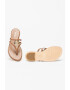 Michael Kors Papuci flip-flop din piele cu logo metalic Hampton - Pled.ro