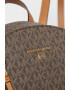 Michael Kors Rucsac de piele ecologica cu imprimeu logo Brooklyn - Pled.ro