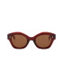 Miller & Marc Ochelari de soare cat-eye cu aspect masiv - Pled.ro