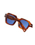 Miller & Marc Ochelari de soare patrati unisex cu aspect masiv - Pled.ro